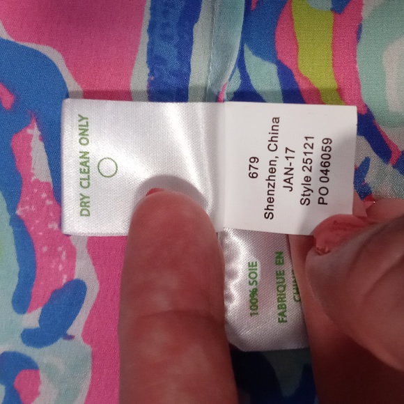 🦄VERY HTF Lilly Pulitzer🦄 - Kimi Silk Dress - Picture 12 of 15